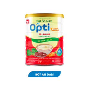 Bột ăn dặm Optiplus Bò - Rau củ